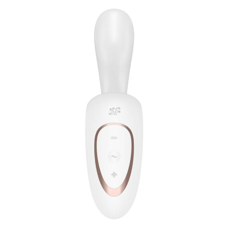Вібратор G for Goddess 1 Satisfyer для точки G та клітора, білий, 18.5 х 4 см - Зображення 4