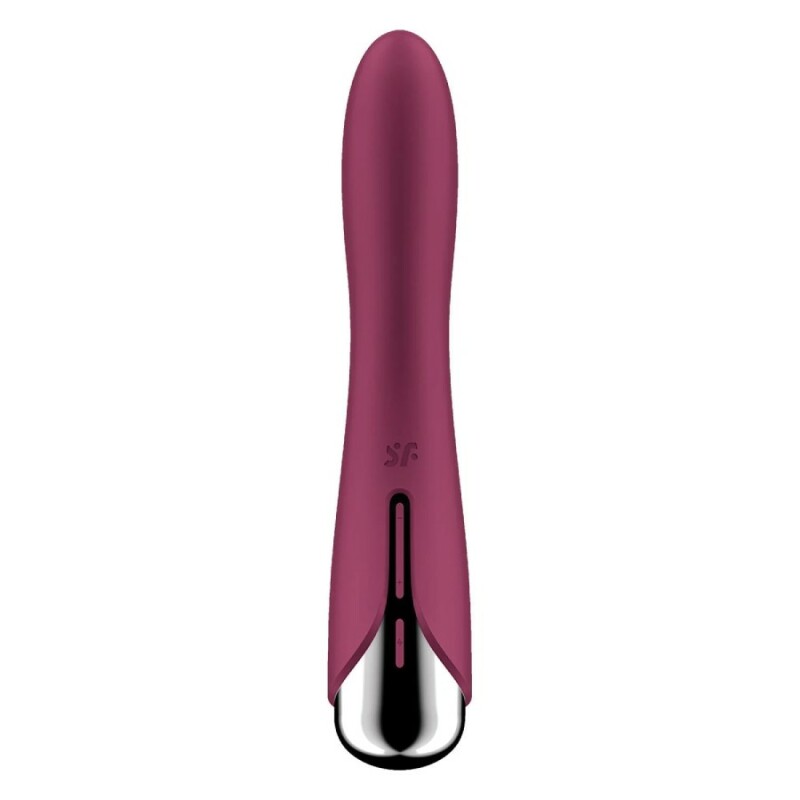 Вібратор для точки Satisfyer G Spinning Vibe 1 з ротацією, червоний, 17.5 х 3.5 см - Изображение 5