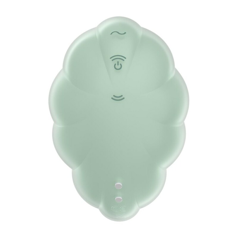 Вібратор Satisfyer Cloud Dancer з вакуумною стимуляцією клітора, м'ятний, 9 х 6 см - Изображение 5