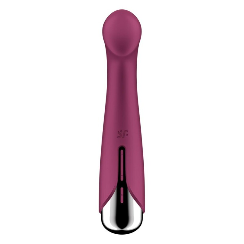 Вібратор для точки G Satisfyer Spinning G-Spot 1 з ротацією, червоний, 16.5 х 3.5 см - Изображение 5