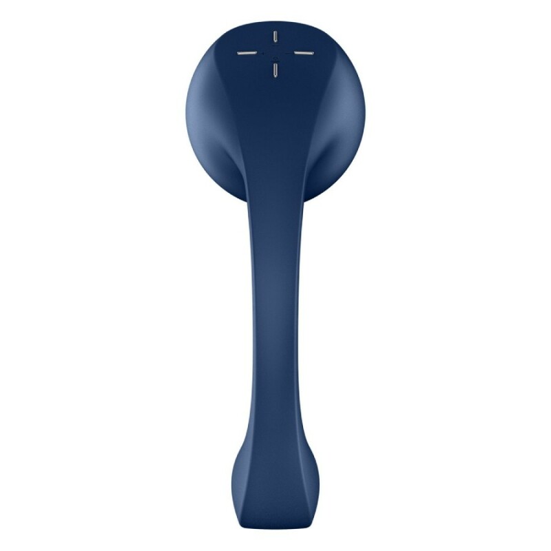 Вібратор для точки G та клітора Satisfyer Pro+ Wave 4 з додатком, блакитний, 26.5 х 4.1 см - Зображення 5