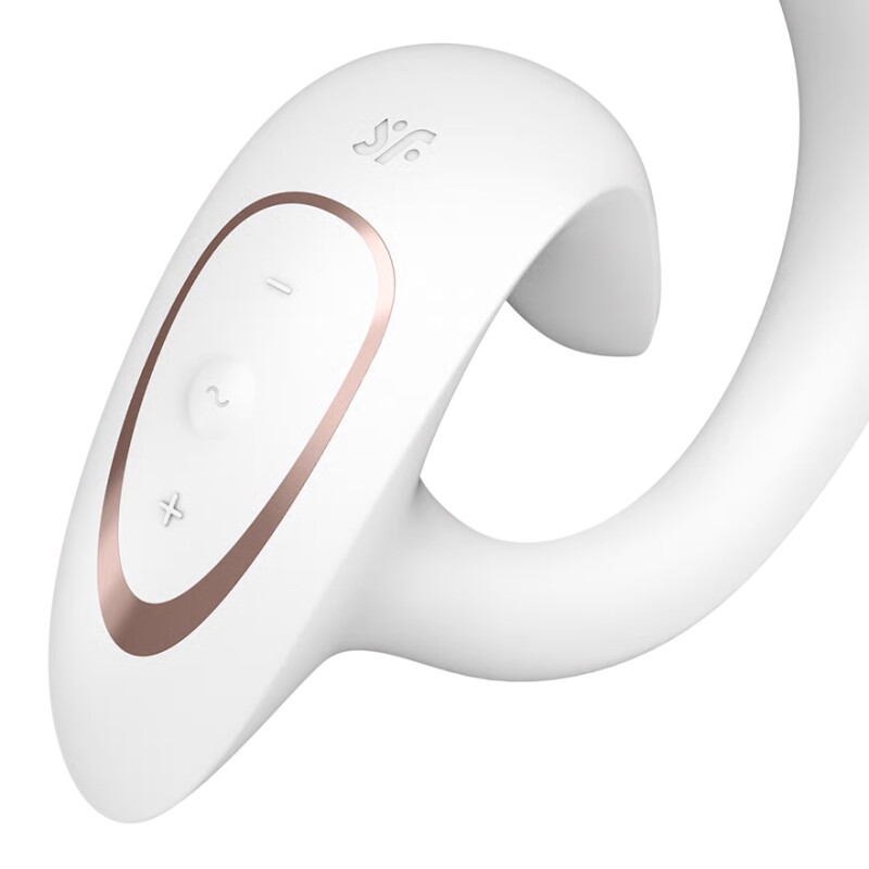 Вібратор G for Goddess 1 Satisfyer для точки G та клітора, білий, 18.5 х 4 см - Зображення 6