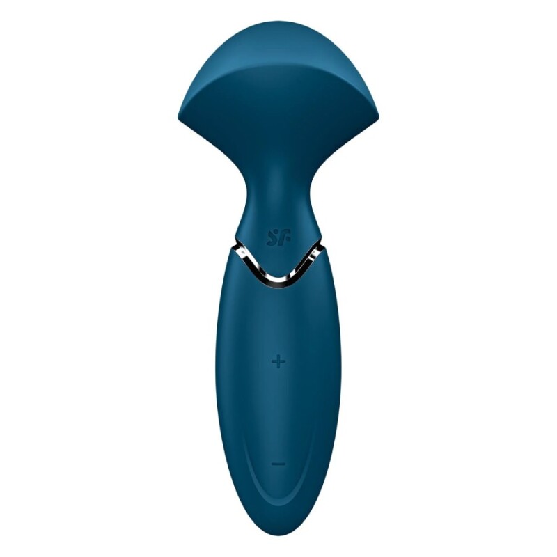 Вібромасажер Satisfyer Mini Wand-er компактний, блакитний, 5.8 х 6.3 см - Изображение 6