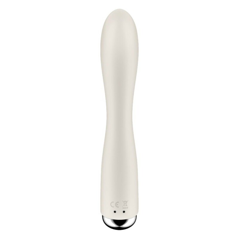 Вібратор-кролик Satisfyer Spinning Rabbit 1 для точки G та клітора, білий, 20 х 3.5 см - Зображення 6