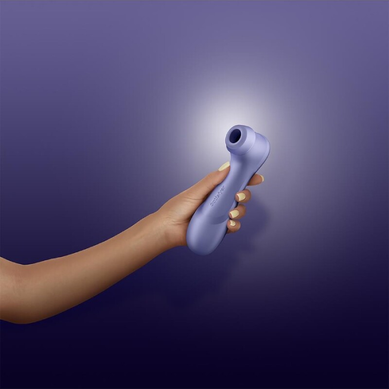Вібратор Satisfyer Pro 2 з ефектом пульсації, фіолетовий, 16.4 х 6.5 см - Зображення 7