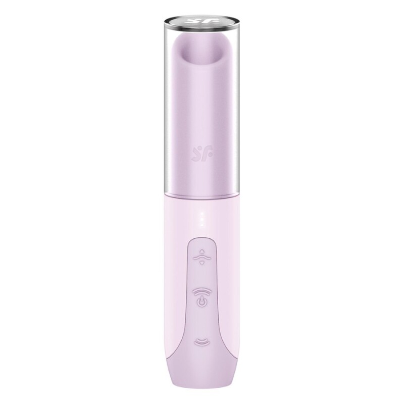 Вакуумний стимулятор клітора Satisfyer Secret Kiss безконтактний, рожевий, 12.5 х 2.7 см
