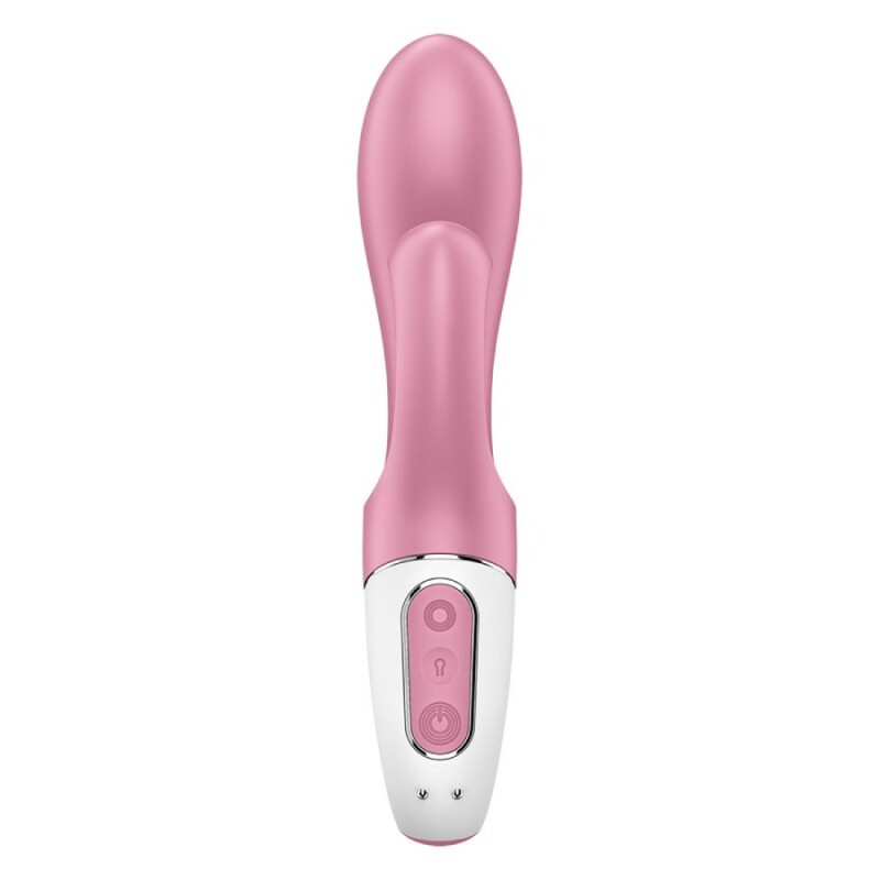 Вібратор-кролик Satisfyer Air Pump Bunny 2 рожевий, 20 х 4 см - Зображення 3