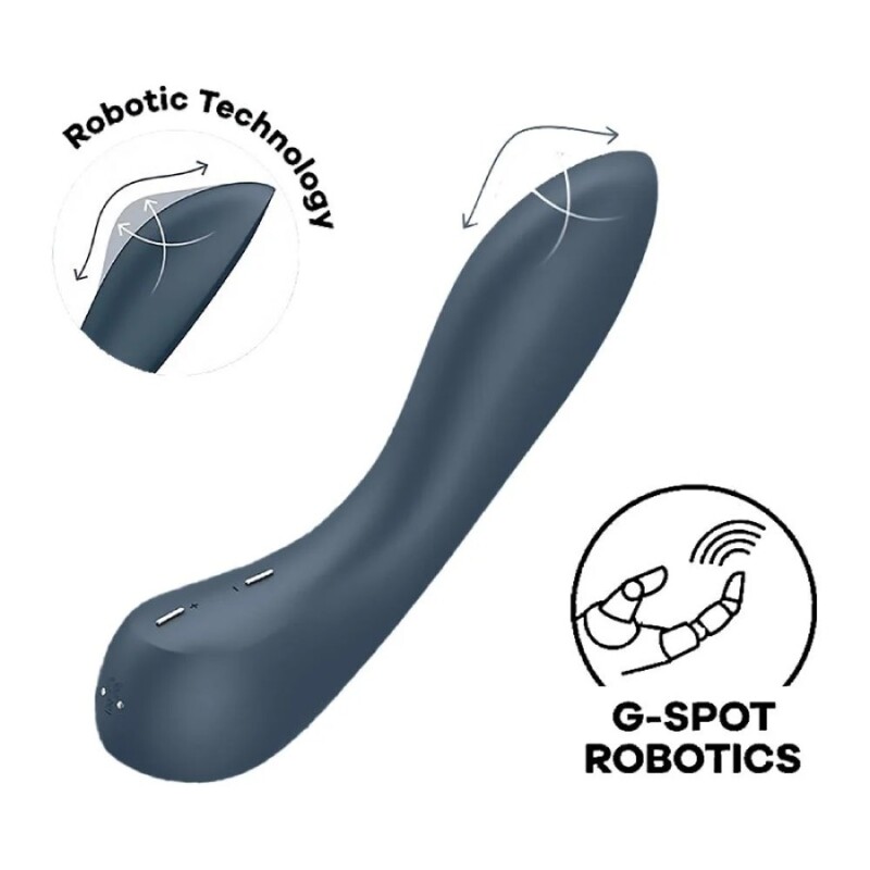 Вібратор Satisfyer G-Spot Wave 4 для точки G, чорний, 21 х 3.5 см