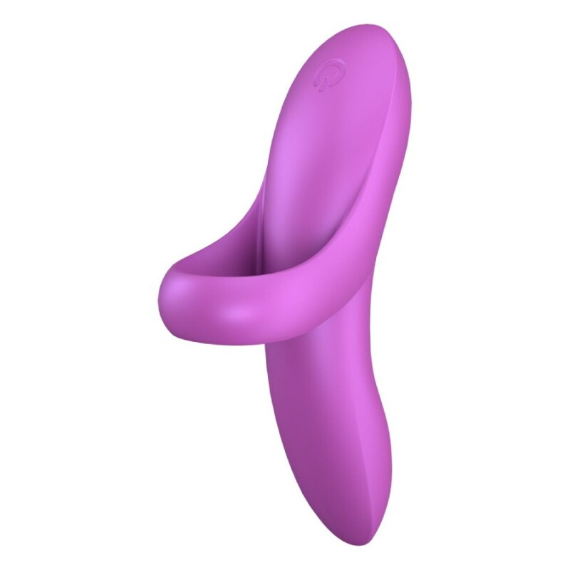 Вібратор на палець Satisfyer Bold Lover рожевий, 9 х 1.5 см