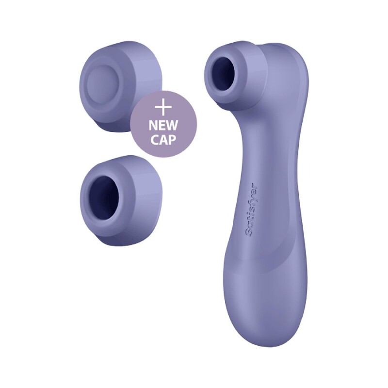 Вібратор Satisfyer Pro 2 з ефектом пульсації, фіолетовий, 16.4 х 6.5 см