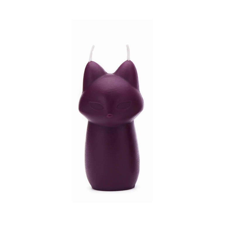 Свічка-лисичка низькотемпературна Roomfun Berry Purple з ароматом чорної смородини, 10 х 5 см - Изображение 8