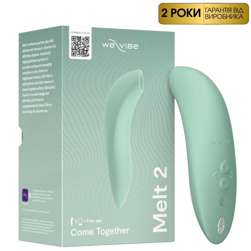 Вакуумний стимулятор We-Vibe Melt 2 для пар, зелений