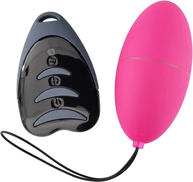 Віброяйце Alive Magic Egg 3.0 з пультом, рожеве, 7.3 х 3.6 см