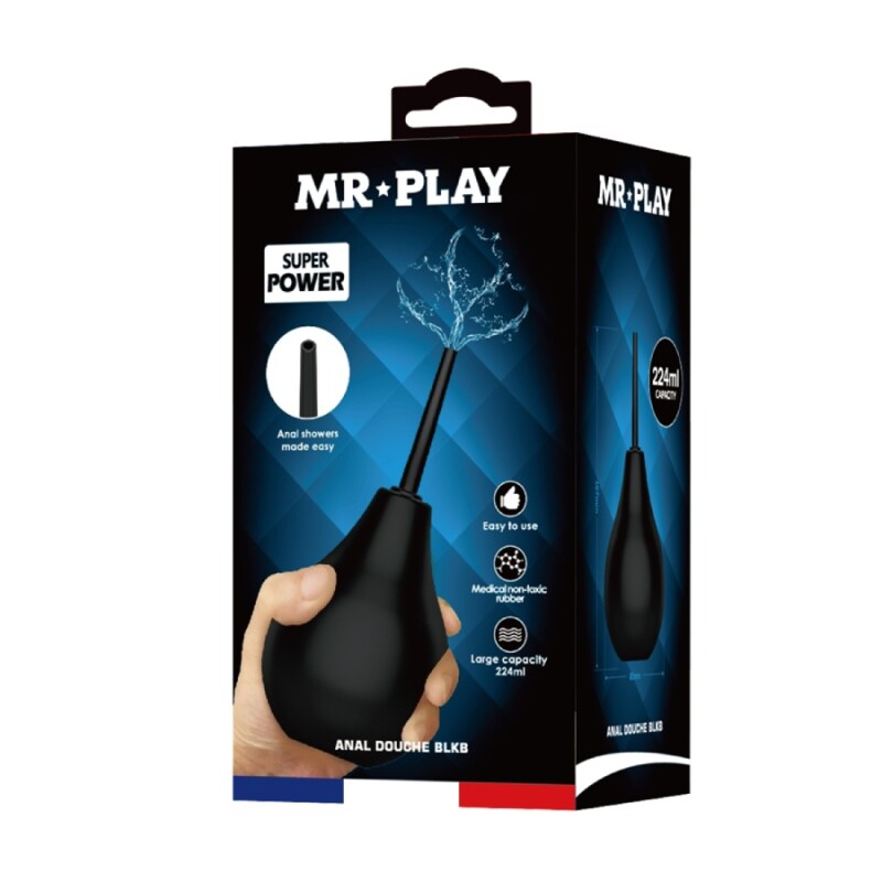 Анальний душ Mr Play чорний, 224 мл - Изображение 7
