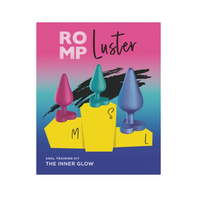 Набір анальних пробок ROMP Luster різнокольоровий, 3 шт - Изображение 6