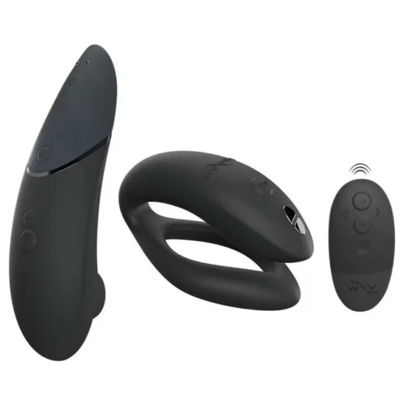 Набір Womanizer Lust & Luxury We-Vibe Sync O та Womanizer Next, чорний - Изображение 1