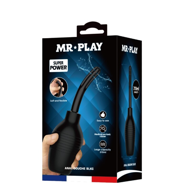 Анальний душ Mr Play чорний, 310 мл - Зображення 7