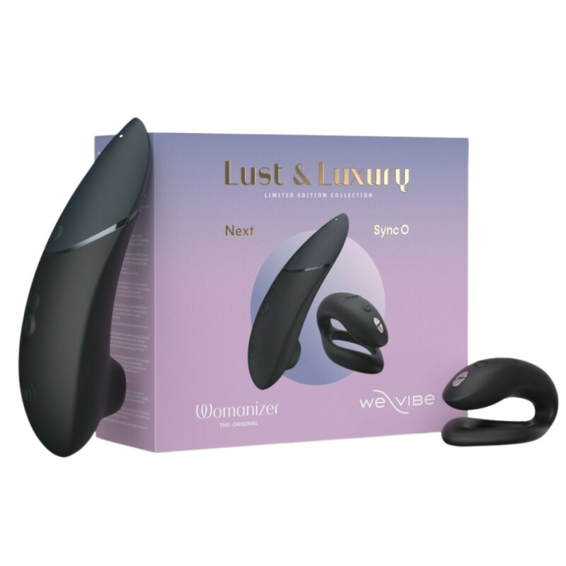 Набір Womanizer Lust &amp; Luxury We-Vibe Sync O та Womanizer Next, чорний