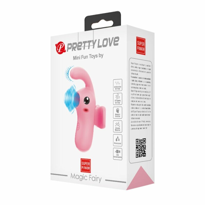 Вакуумний стимулятор клітора Pretty Love з вібрацією, рожевий, 9.1 х 3.2 см - Изображение 9