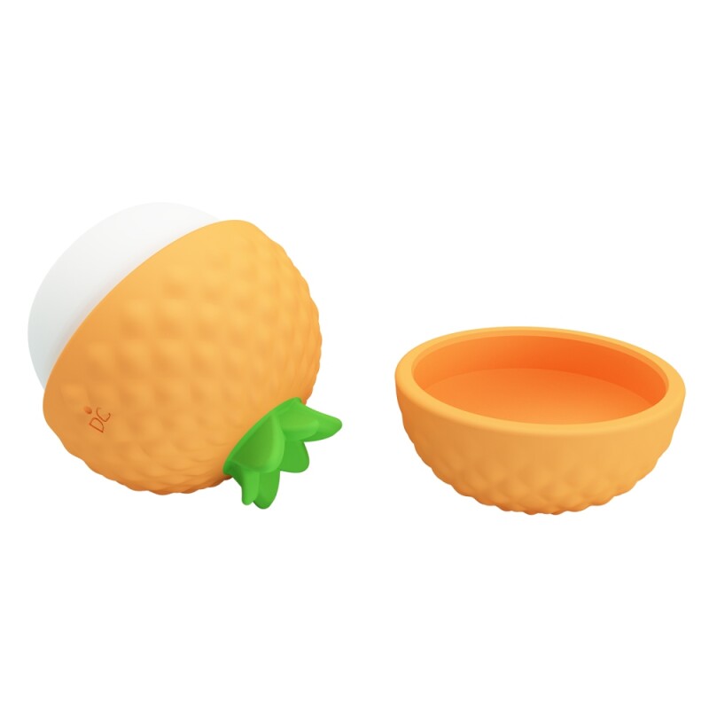 Кліторальний пульсатор Pretty Love Pineapple Secret оранжевий, 5.7 х 5.1 см - Зображення 6