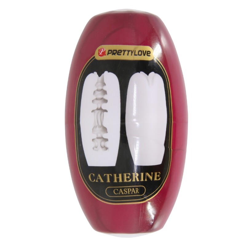 Мастурбатор-яйце Pretty Love Catherine Caspar еластичне, біле, 8.5 х 4.6 см - Зображення 9