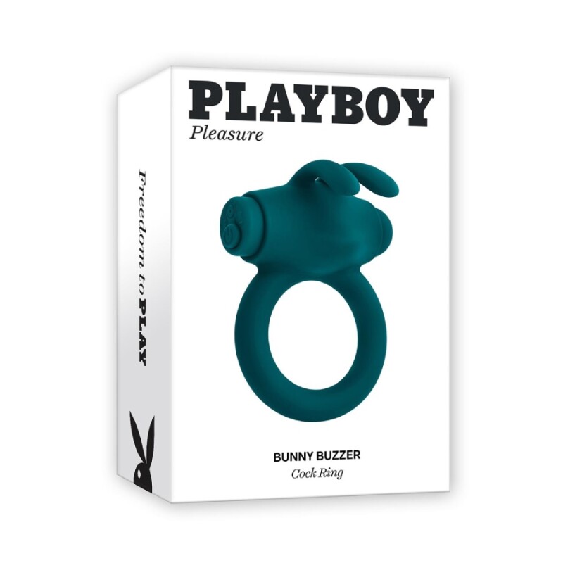 Ерекційне віброкільце Evolved Playboy з вушками, зелене, 8.2 х 6.2 см - Изображение 1