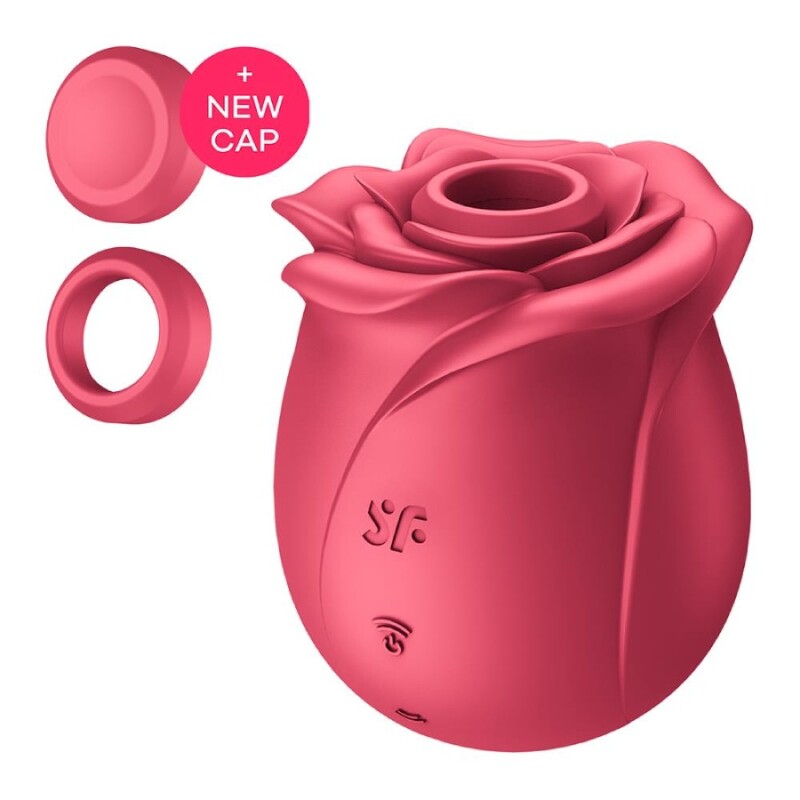 Вакуумний стимулятор Satisfyer Pro 2 у вигляді троянди, рожевий, 6.2 х 6.2 см - Зображення 2