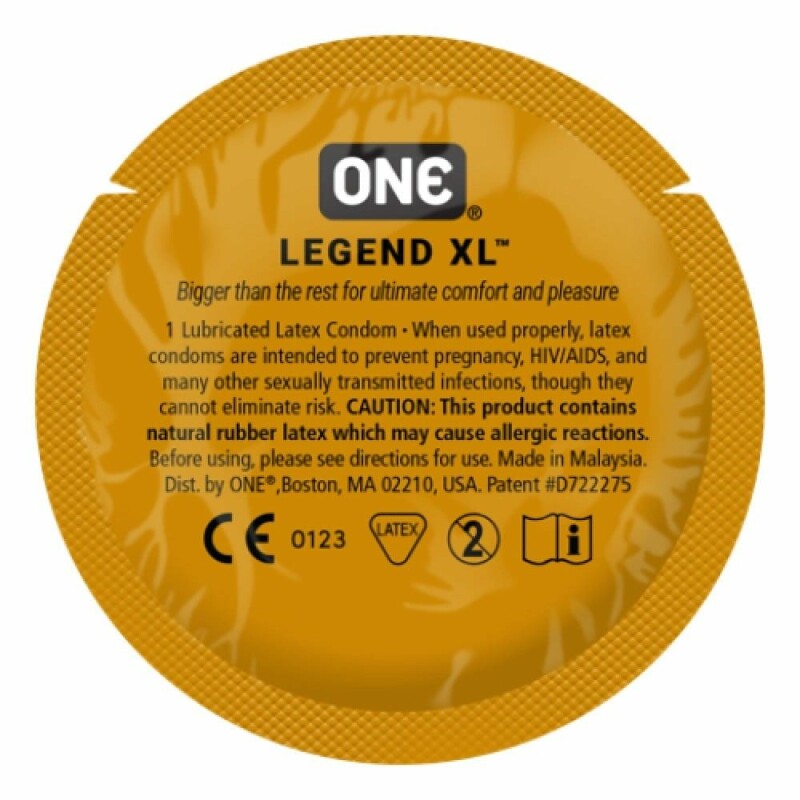 Презервативи One Legend XL латексні, 100 шт - Зображення 2