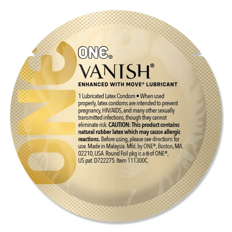 Презервативи латексні One Vanish ультратонкі, 3 шт - Зображення 3