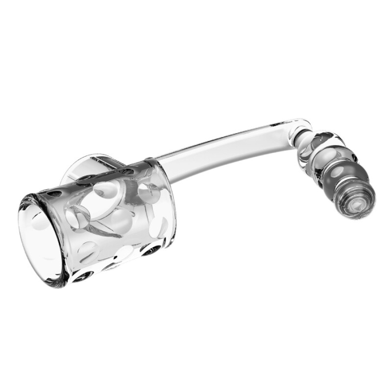 Насадка на пеніс Pretty Love з анальною ялинкою, прозора, 4 кульки - Зображення 3