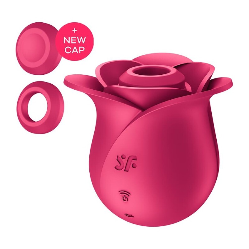 Вакуумний стимулятор Satisfyer Pro 2 у вигляді троянди, рожевий, 6.7 х 5.7 см - Зображення 2