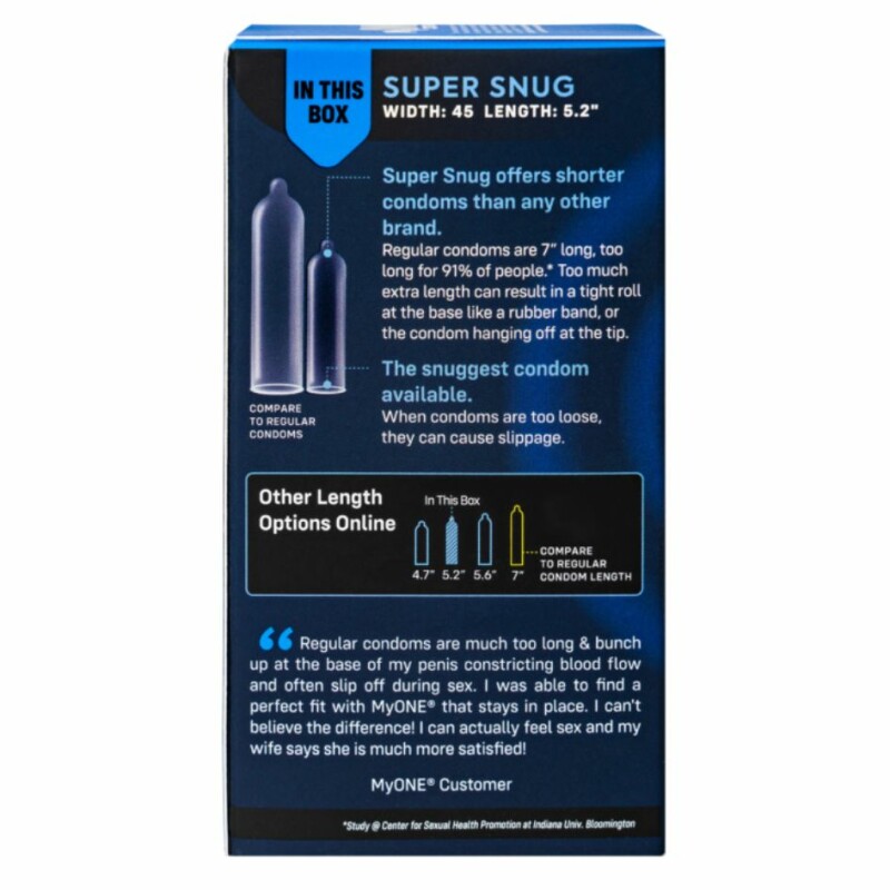 Презервативи MyONE Super Snug розмір 45Д, 45 мм х 13.2 см, 10 шт - Зображення 1