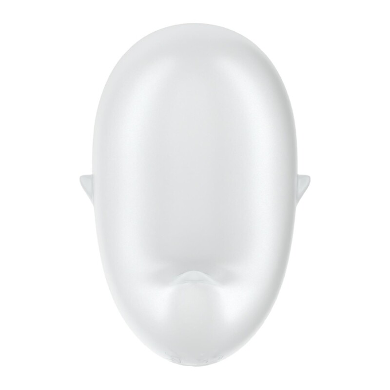 Вакуумний стимулятор Satisfyer Cutie Ghost з вібрацією, білий, 9.1 х 5.5 см - Изображение 5