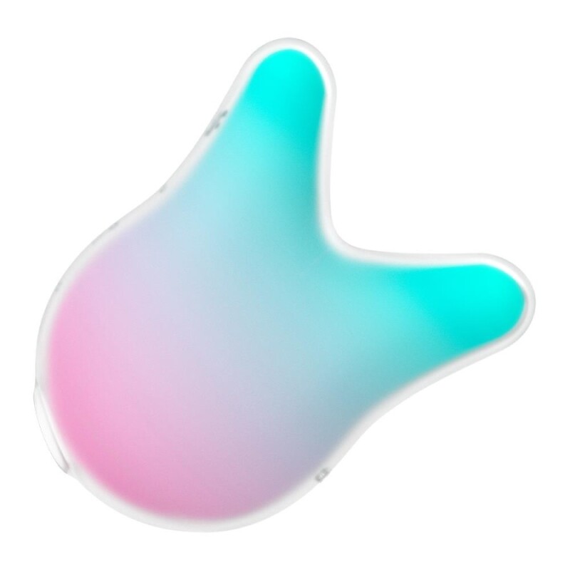 Вакуумний стимулятор Satisfyer Mermaid Vibes з вібрацією, рожево-зелений, 9.5 х 1.5 см - Изображение 5