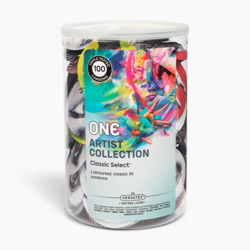 Презервативи One Artist Collection латексні, 100 шт