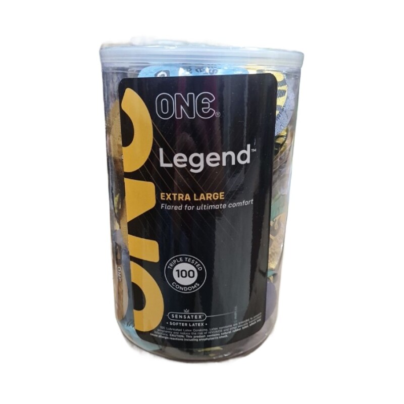 Презервативи One Legend XL латексні, 100 шт