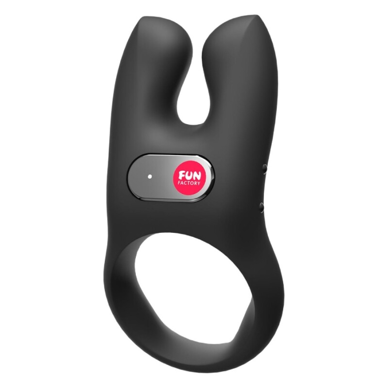 Ерекційне віброкільце Fun Factory Nos чорне, 8 х 3.5 см