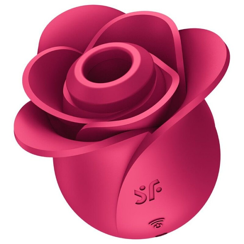 Вакуумний стимулятор Satisfyer Pro 2 у вигляді троянди, рожевий, 6.7 х 5.7 см