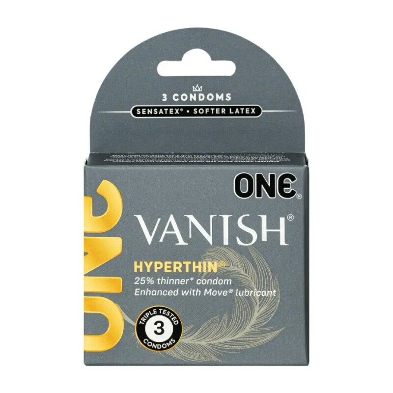 Презервативи латексні One Vanish ультратонкі, 3 шт