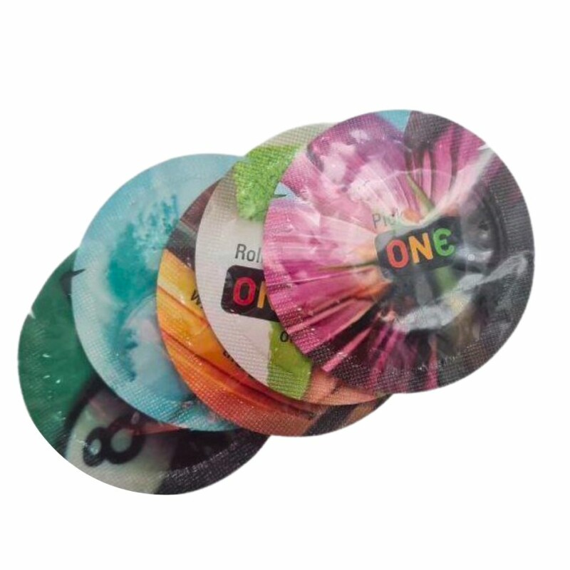 Набір різнокольорових презервативів One Color Sensations, 5 шт - Зображення 2