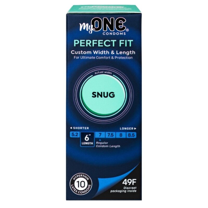 Презервативи MyONE Snug розмір 49F, 49 мм х 15.2 см, 10 шт