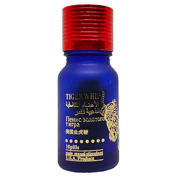 Пігулки для чоловіків USA TIGER WHIP для підвищення потенції, 10 шт - Изображение 1