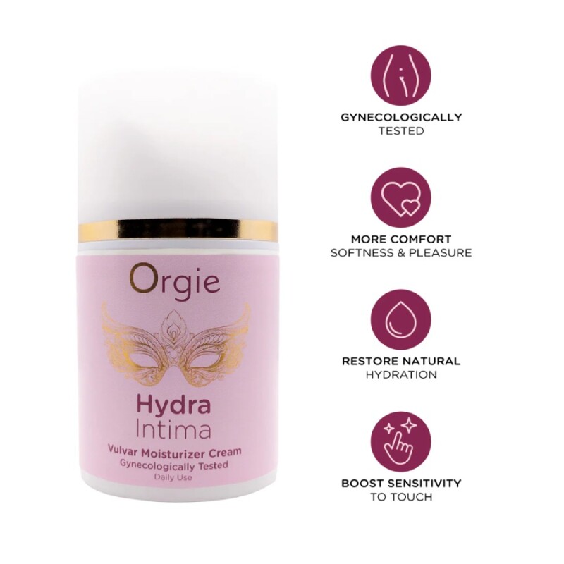 Інтимний крем Orgie Hydra Intima зволожуючий, 50 мл - Изображение 1