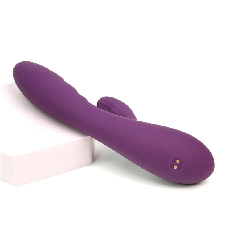 Вібратор-кролик Sweet Em Flexi Bunny Vibrator фіолетовий, 19.8 х 4 см - Изображение 3