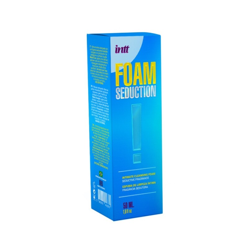 Пінка для інтимної гігієни Intt Foam Seduction ароматна, очищуюча, 50 мл - Изображение 6