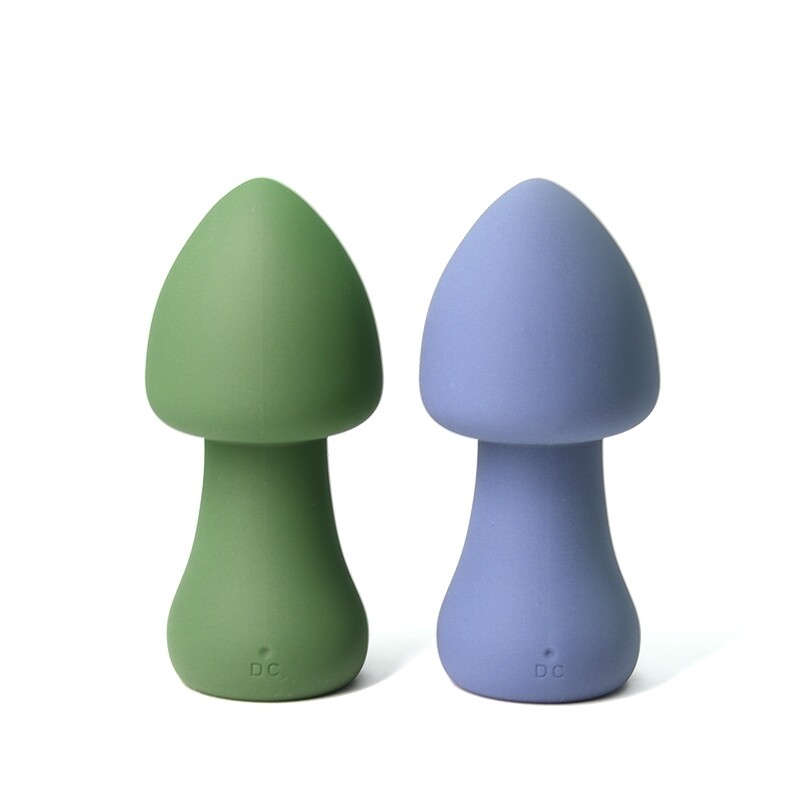 Вібратор Sweet Em Mushroom у формі гриба, темно-синій, 10.7 х 5 см - Зображення 4