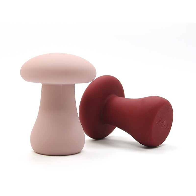 Вібратор Sweet Em Mushroom у формі гриба, бордовий, 7.7 х 6 см - Изображение 6