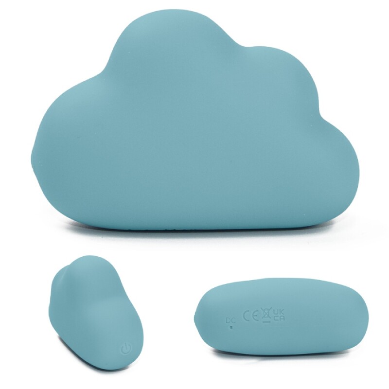 Вібратор для клітора Sweet Em Cloud у вигляді хмари, блакитний, 8.3 х 5.5 см - Зображення 6
