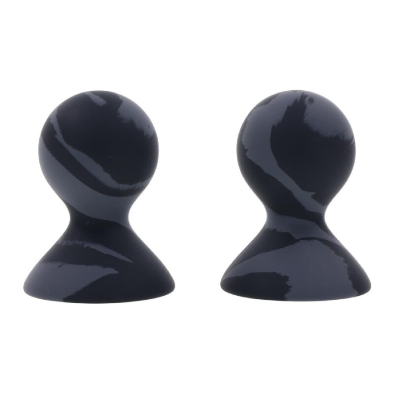Вакуумні присоски на соски Sportsheets Velvet Noir силіконові, чорні, 7.3 х 5 см - Зображення 4