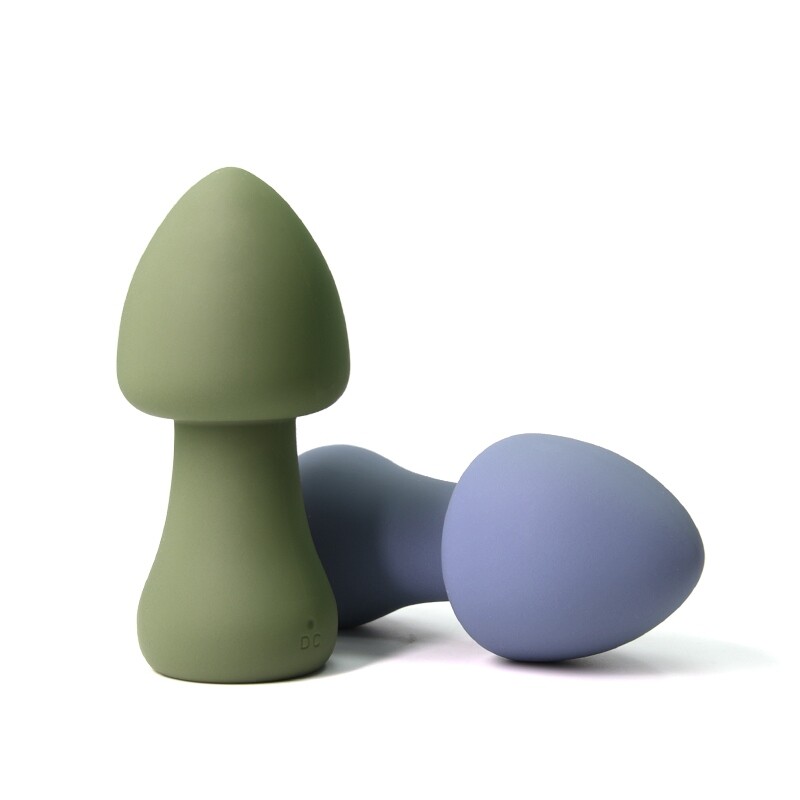 Вібратор Sweet Em Mushroom у формі гриба, темно-синій, 10.7 х 5 см - Зображення 5